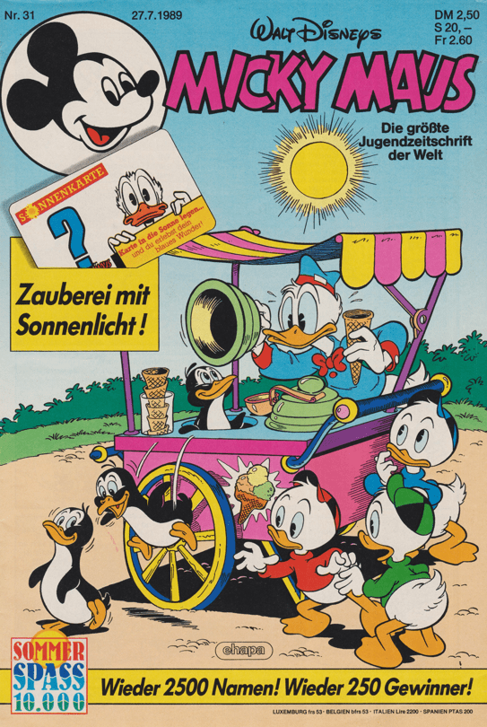 Micky Maus 1989: Heft 31 - secondcomic