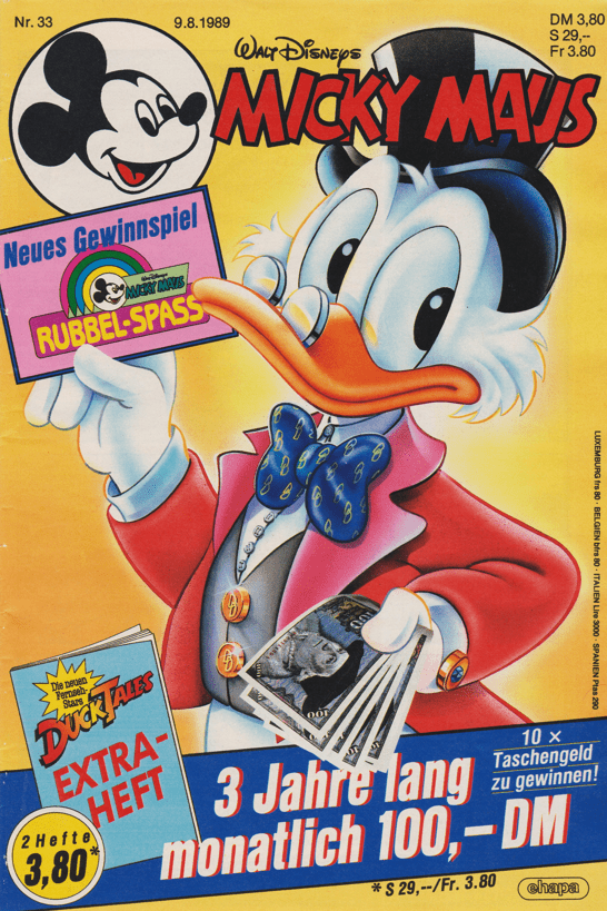 Micky Maus 1989: Heft 33 - secondcomic