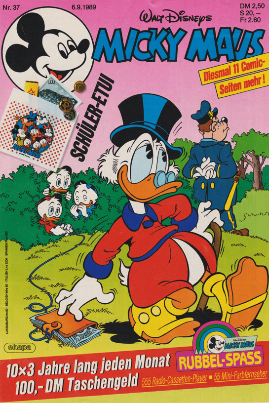 Micky Maus 1989: Heft 37 - secondcomic