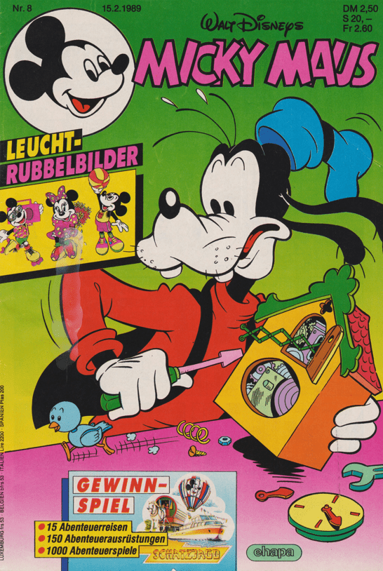 Micky Maus 1989: Heft 8 - secondcomic