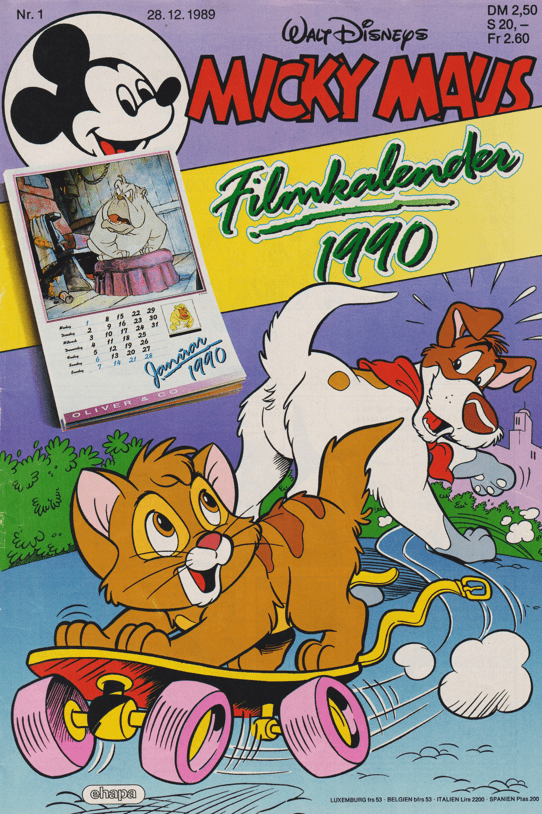 Micky Maus 1990: Heft 1 - secondcomic