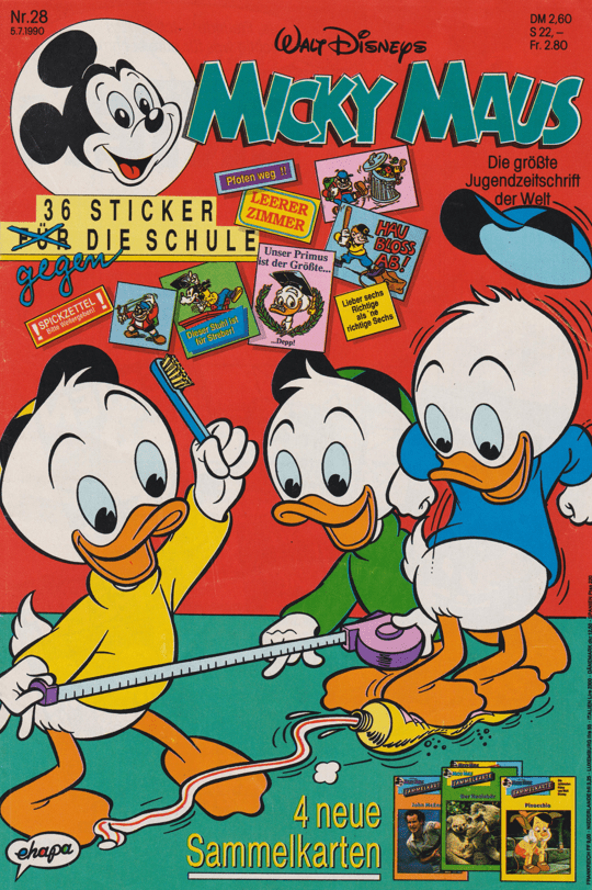 Micky Maus 1990: Heft 28 günstig gebraucht kaufen – secondcomic