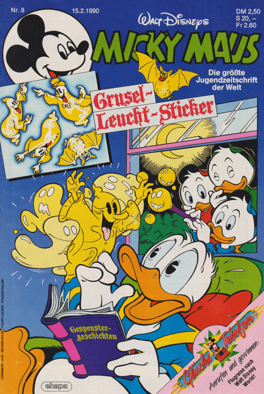 Micky Maus 1990: Heft 8 - secondcomic