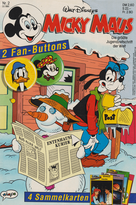 Micky Maus 1991: Heft 2 - secondcomic