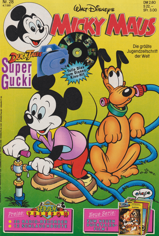 Micky Maus 1991: Heft 28 - secondcomic