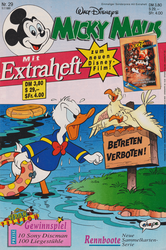 Micky Maus 1991: Heft 29 - secondcomic