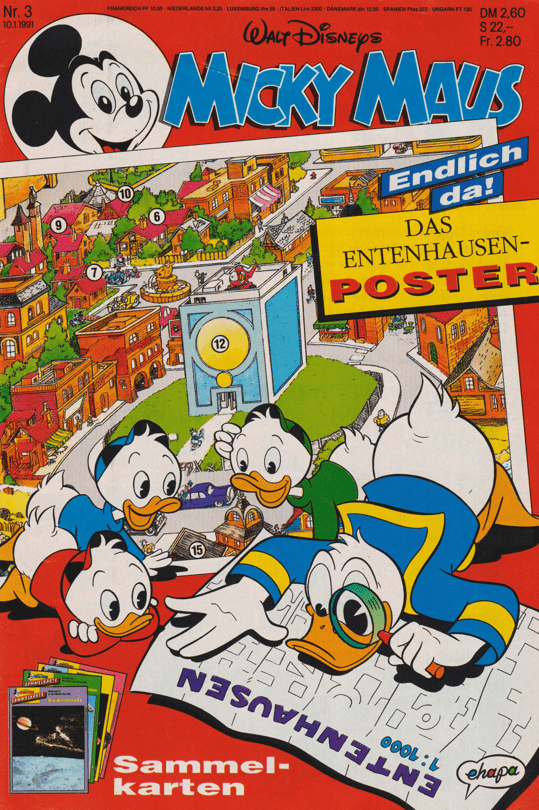 Micky Maus 1991: Heft 3 - secondcomic