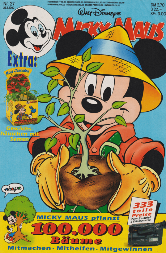 Micky Maus 1992: Heft 27 - secondcomic