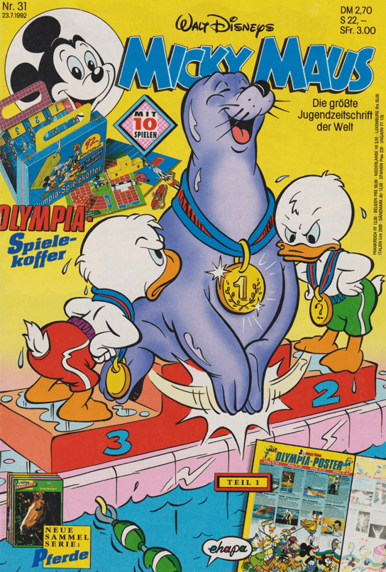 Micky Maus 1992: Heft 31 - secondcomic