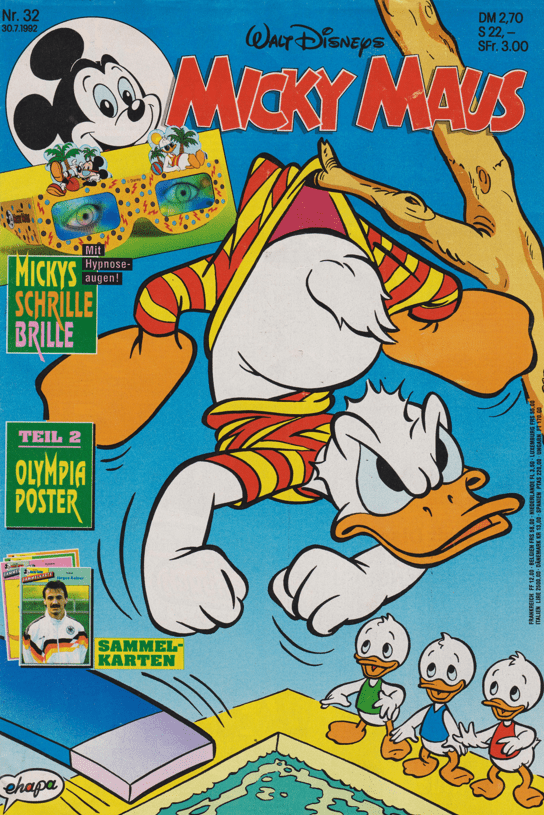 Micky Maus 1992: Heft 32 - secondcomic