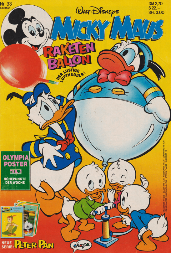 Micky Maus 1992: Heft 33 - secondcomic