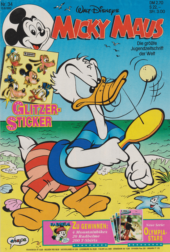 Micky Maus 1992: Heft 34 - secondcomic