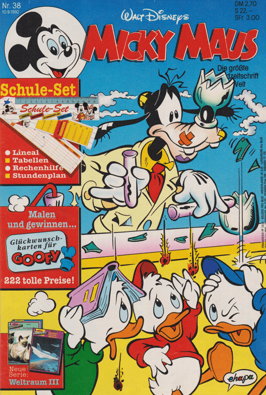 Micky Maus 1992: Heft 38 - secondcomic