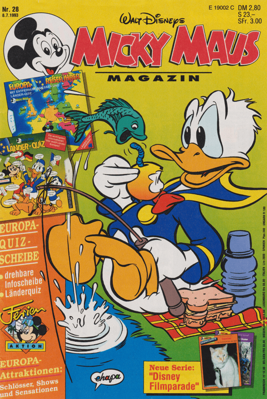 Micky Maus 1993: Heft 28 günstig gebraucht kaufen – secondcomic