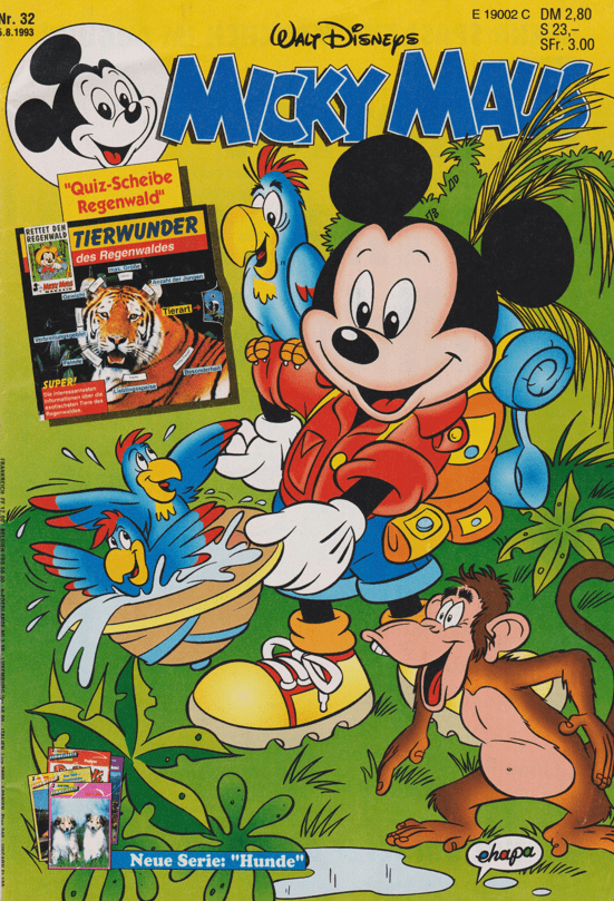 Micky Maus 1993: Heft 32 - secondcomic