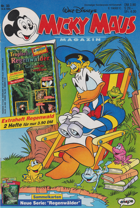 Micky Maus 1993: Heft 33 - secondcomic