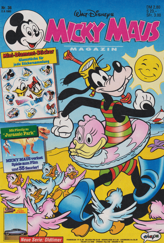 Micky Maus 1993: Heft 36 - secondcomic