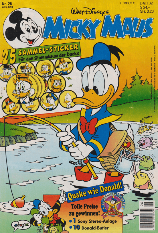 Micky Maus 1994: Heft 26 - secondcomic