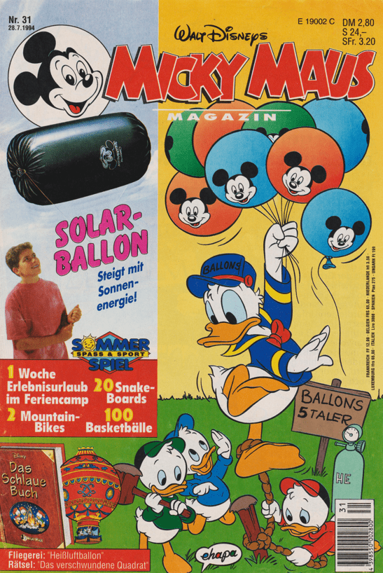 Micky Maus 1994: Heft 31 - secondcomic