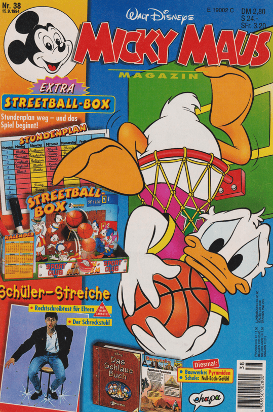 Micky Maus 1994: Heft 38 - secondcomic