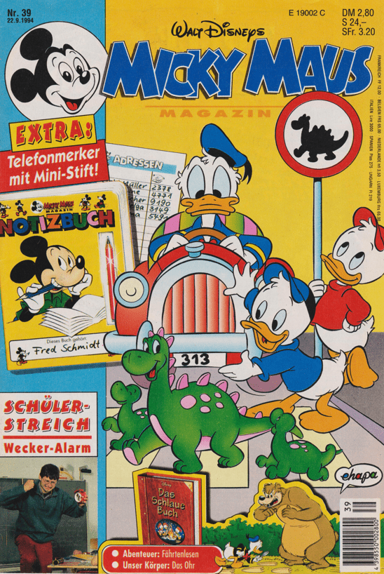 Micky Maus 1994: Heft 39 - secondcomic