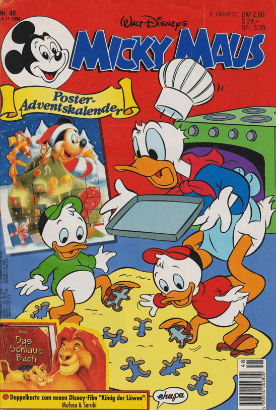 Micky Maus 1994: Heft 48 - secondcomic