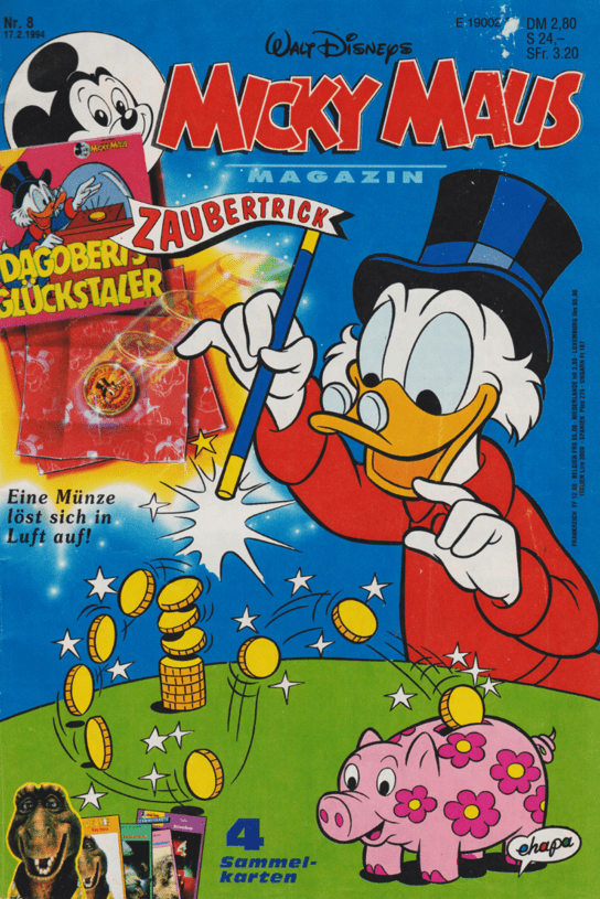 Micky Maus 1994: Heft 8 - secondcomic