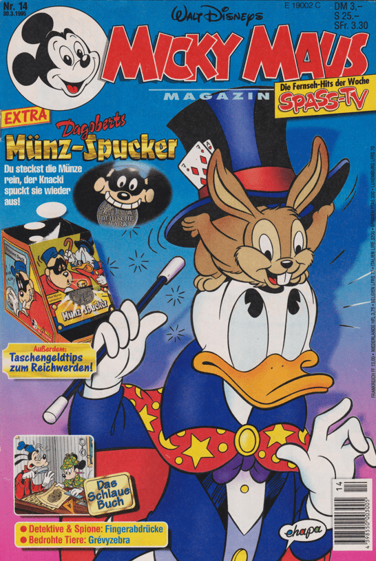 Micky Maus 1995: Heft 14 - secondcomic