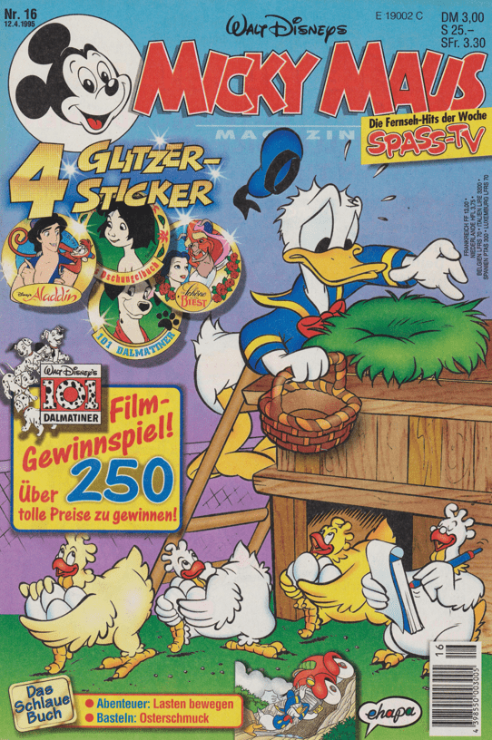 Micky Maus 1995: Heft 16 - secondcomic