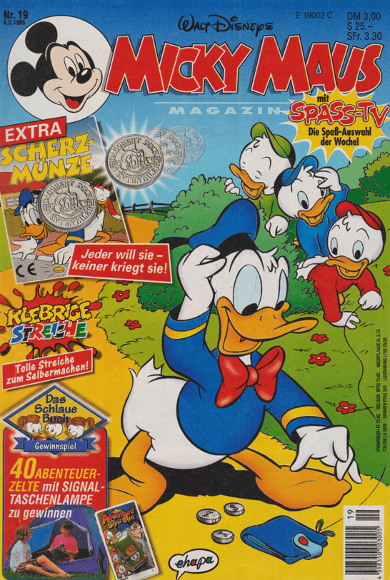 Micky Maus 1995: Heft 19 - secondcomic