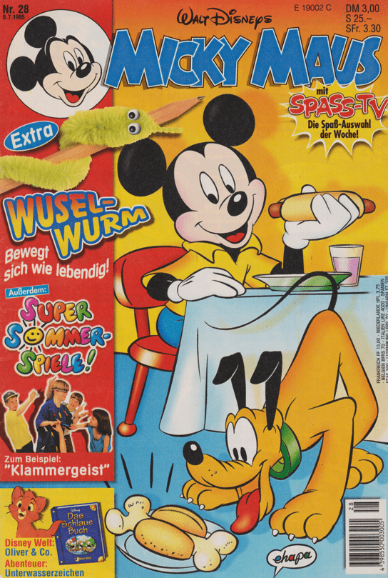 Micky Maus 1995: Heft 28 - secondcomic