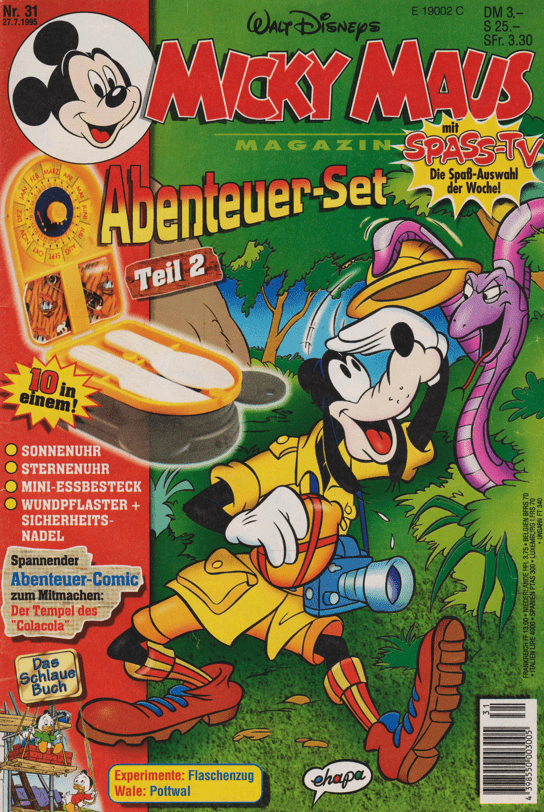 Micky Maus 1995: Heft 31 - secondcomic