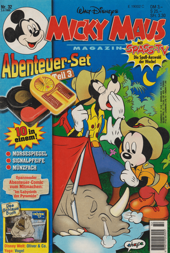 Micky Maus 1995: Heft 32 - secondcomic