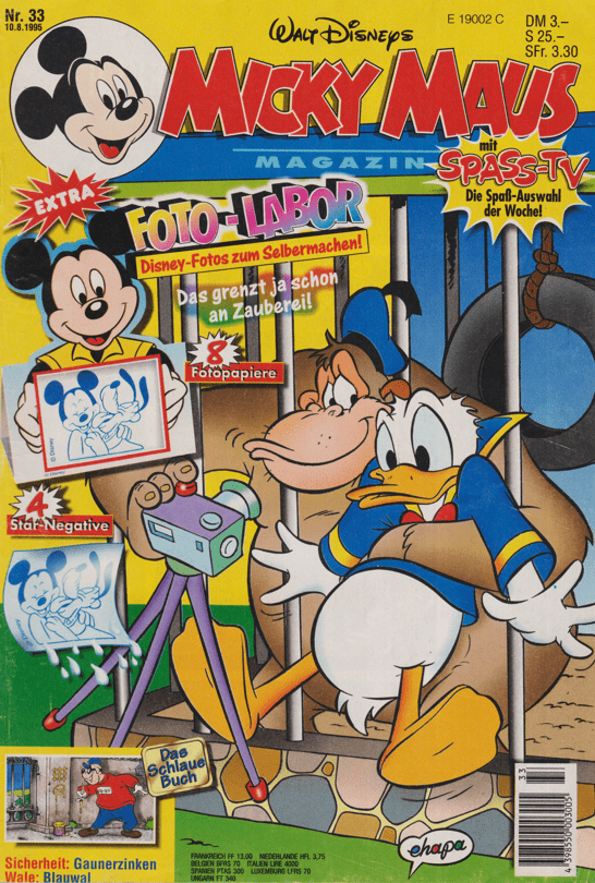Micky Maus 1995: Heft 33 - secondcomic