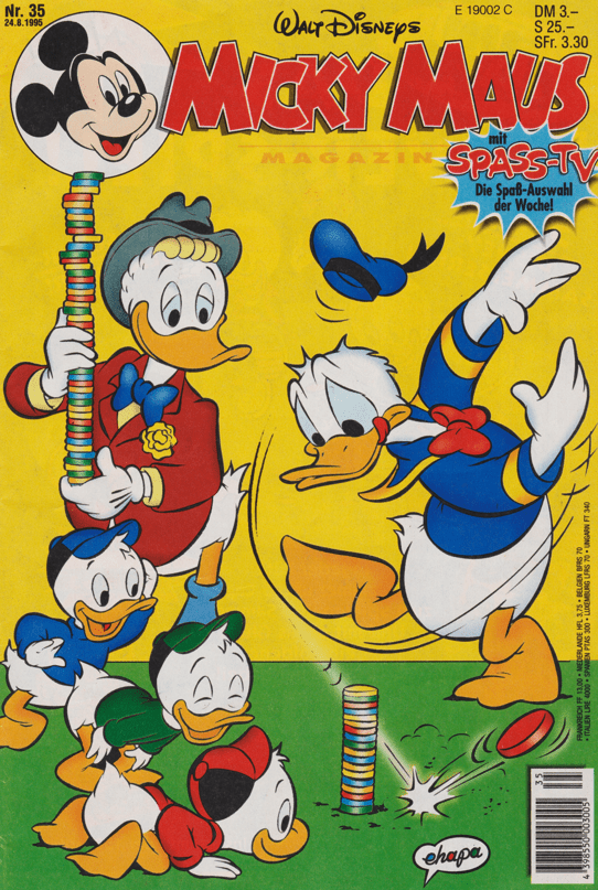 Micky Maus 1995: Heft 35 - secondcomic