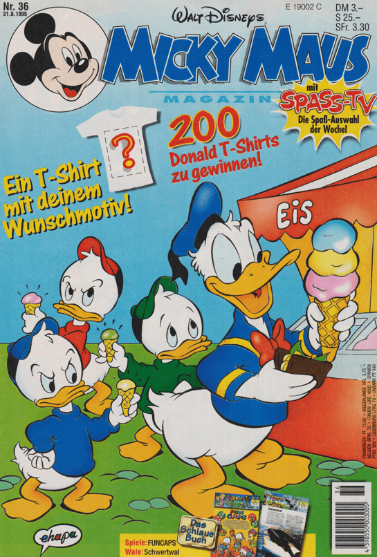 Micky Maus 1995: Heft 36 - secondcomic