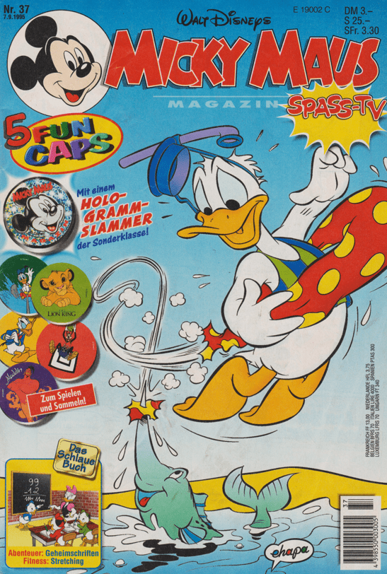 Micky Maus 1995: Heft 37 - secondcomic