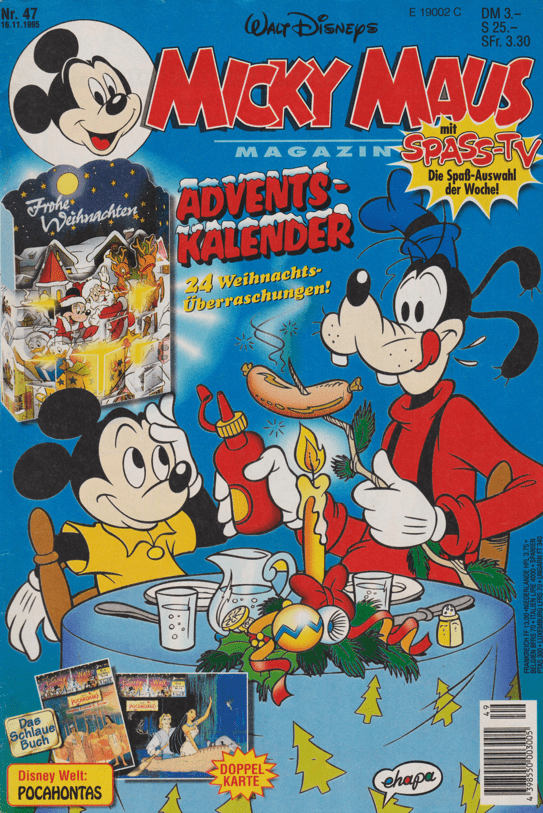 Micky Maus 1995: Heft 47 - secondcomic