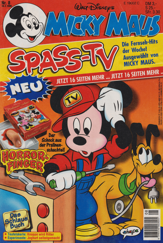 Micky Maus 1995: Heft 8 - secondcomic