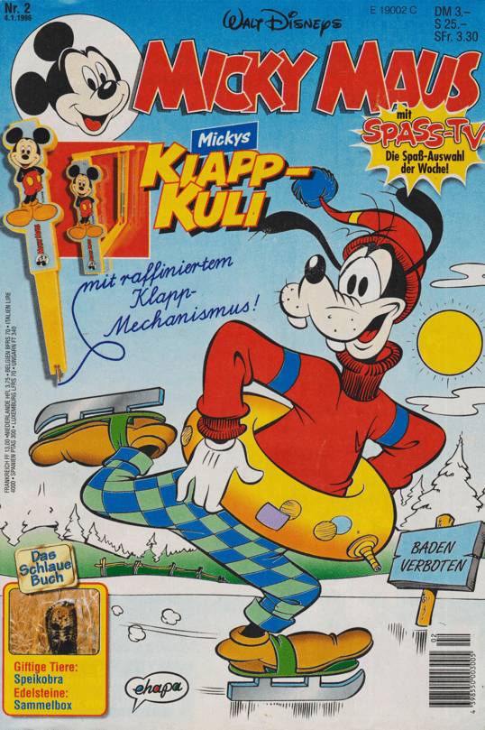 Micky Maus 1996: Heft 2 - secondcomic