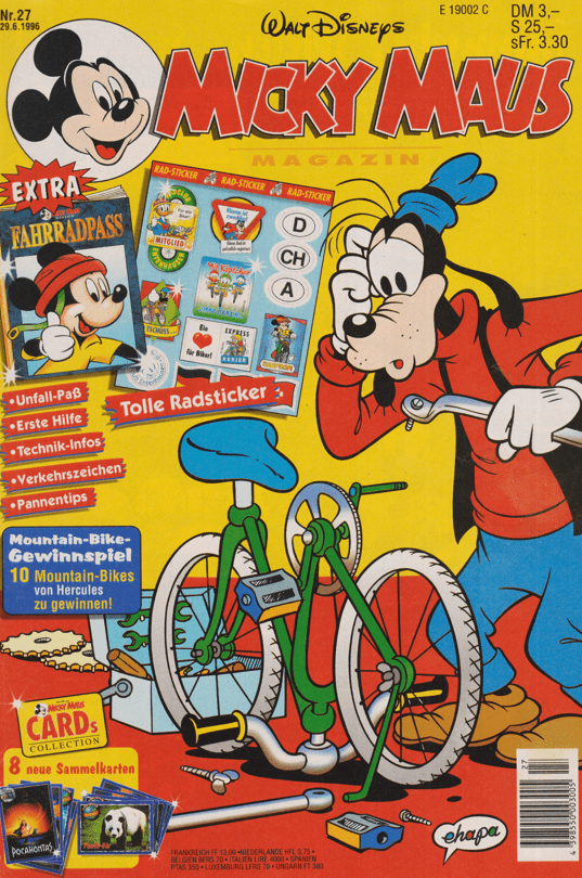 Micky Maus 1996: Heft 27 - secondcomic
