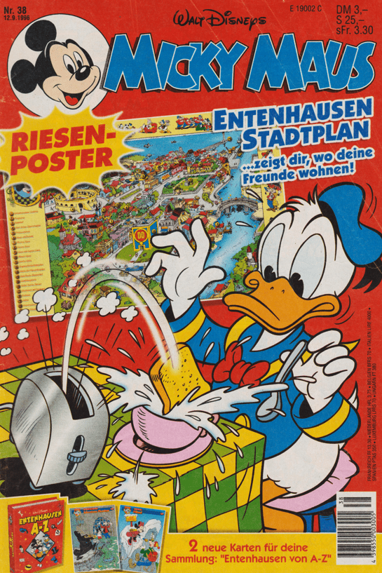 Micky Maus 1996: Heft 38 - secondcomic