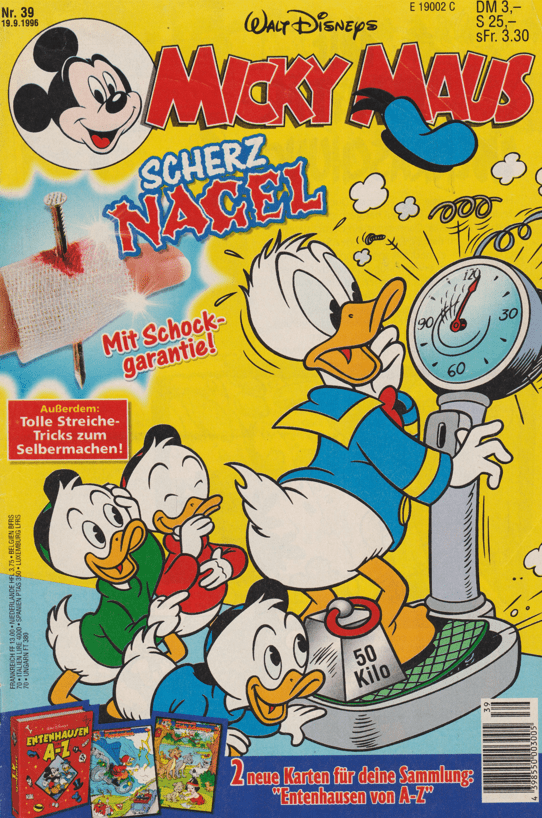 Micky Maus 1996: Heft 39 - secondcomic