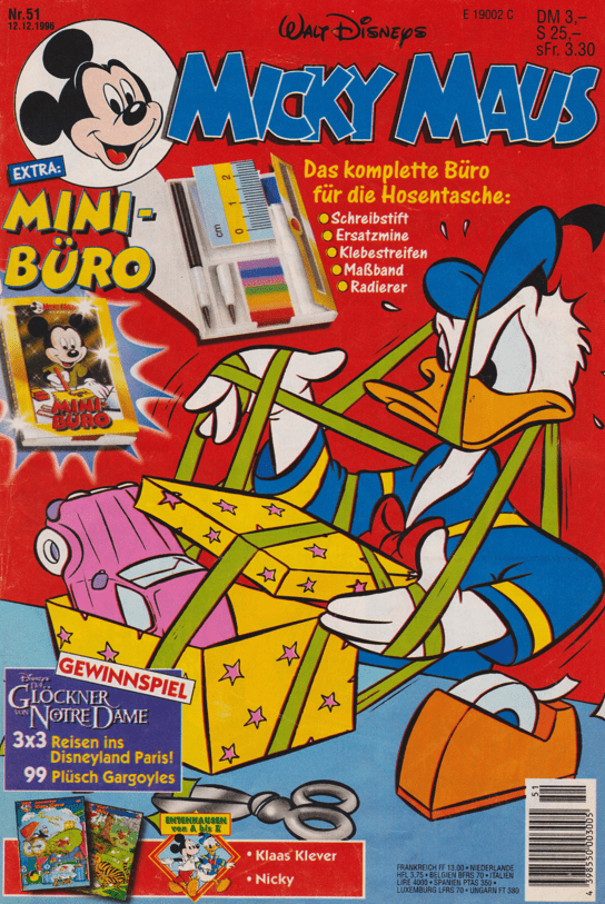 Micky Maus 1996: Heft 51 - secondcomic