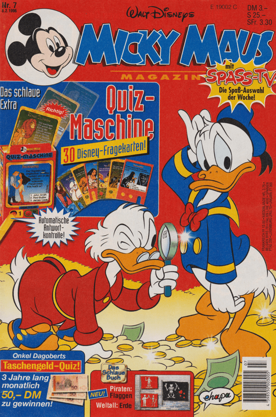 Micky Maus 1996: Heft 7 - secondcomic