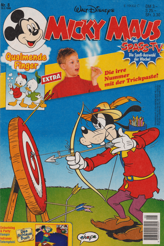 Micky Maus 1996: Heft 8 - secondcomic