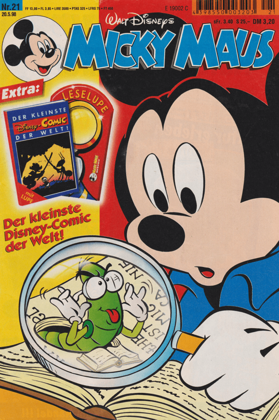 Micky Maus 1998: Heft 21 - secondcomic