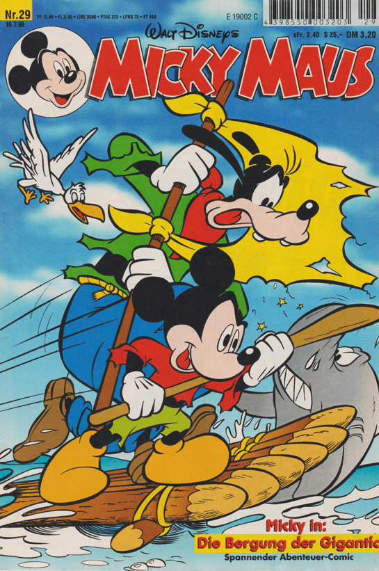 Micky Maus 1998: Heft 29 - secondcomic