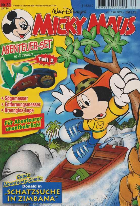 Micky Maus 1998: Heft 30 - secondcomic