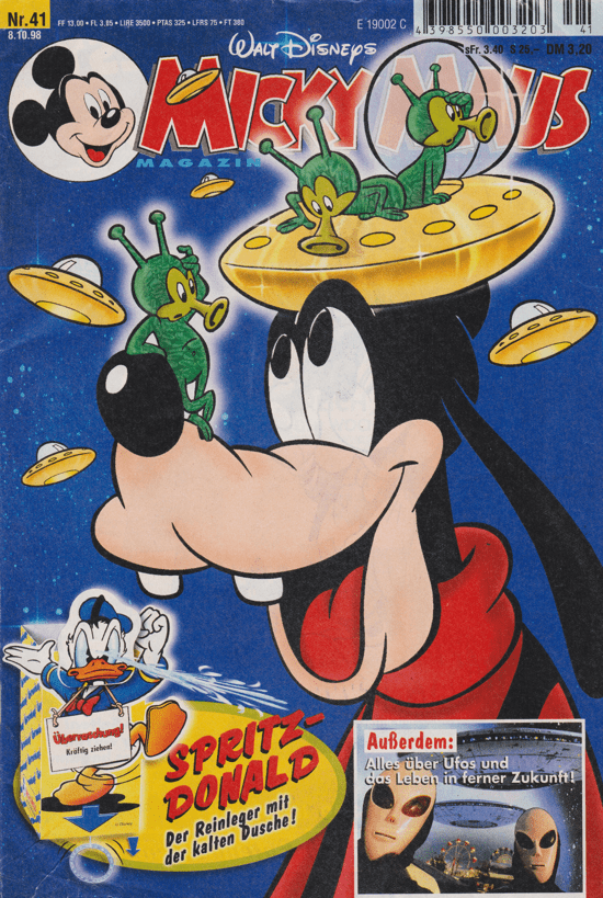 Micky Maus 1998: Heft 41 - secondcomic